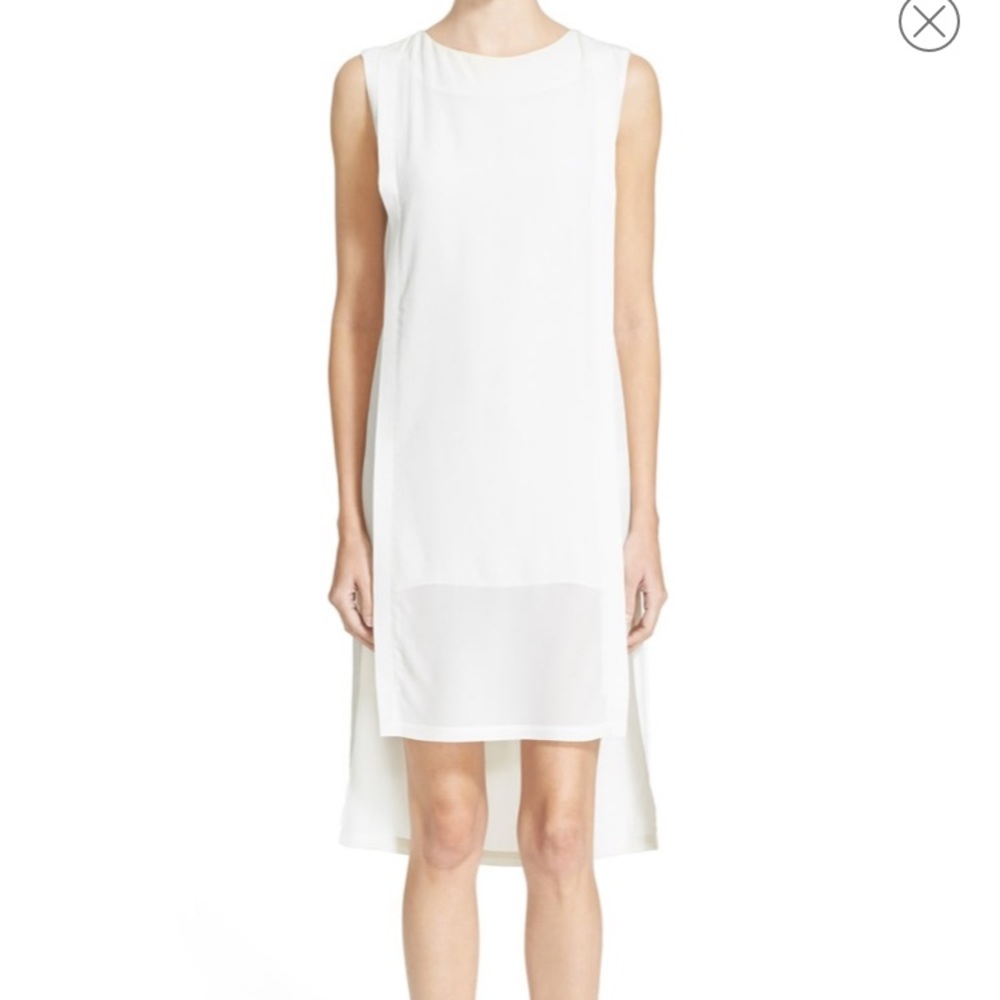 Public school white dress